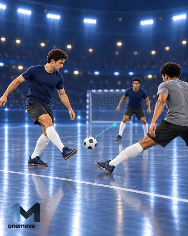 پاس لاب کوتاه در فوتسال